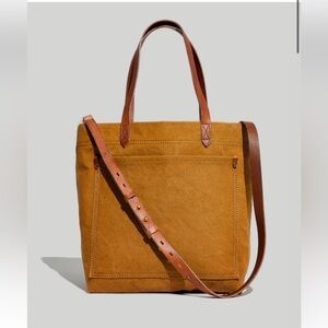 Madewell Canvas Medium Transport Tote - Acorn